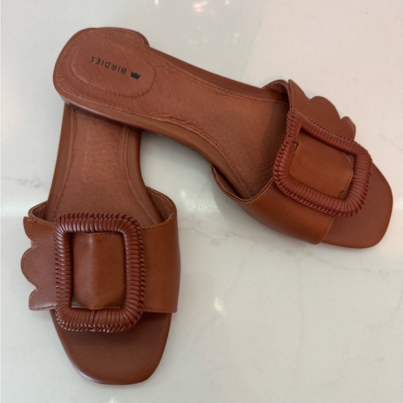 Birdies THE KIWI in Cognac Leather size 8.5 - Picture 1 of 11